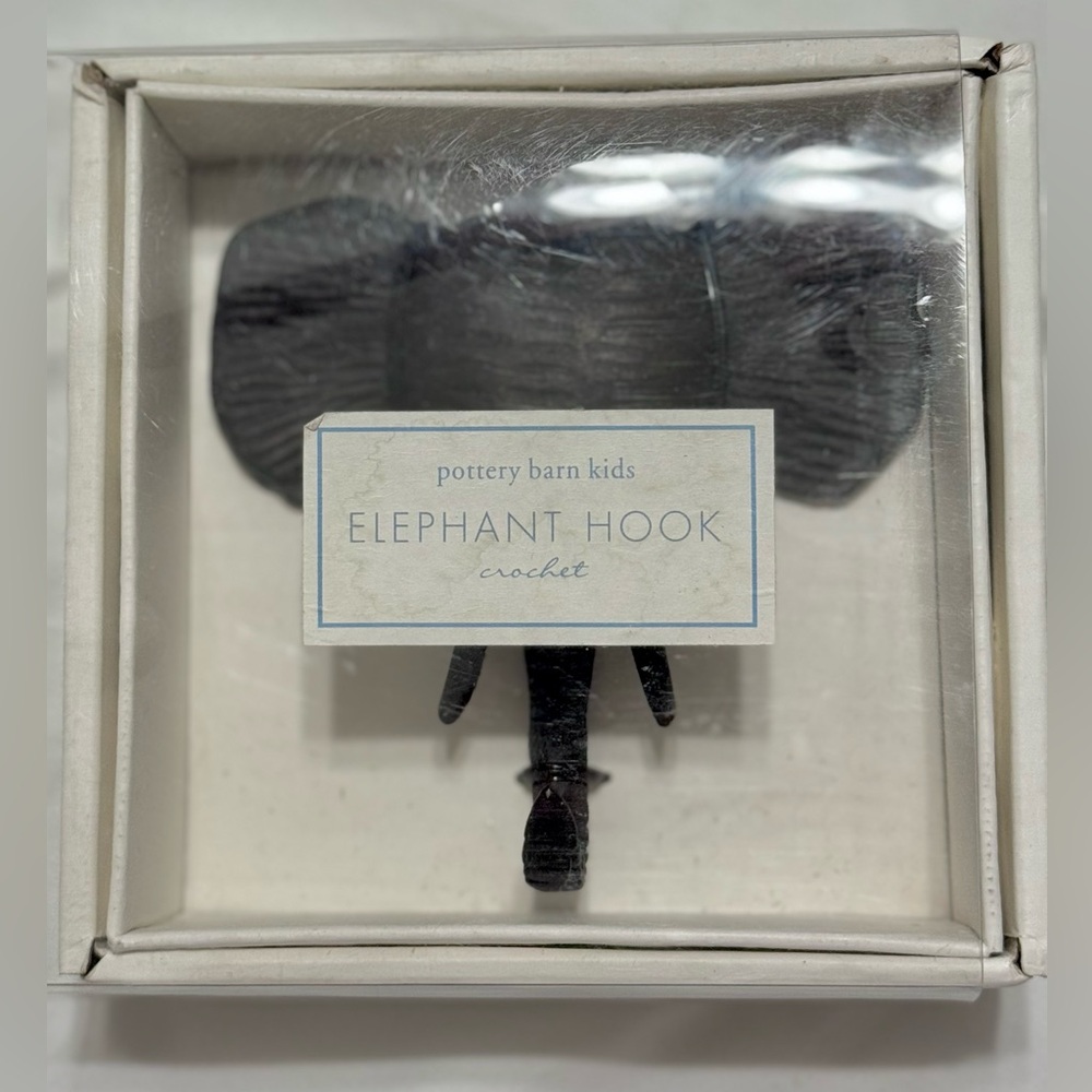 NIB Pottery Barn Kids Elephant Wall Hook